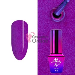 Oja Semi Premium Hibrid MollyLac Bling it on! UV/LED de 10g - 504 Purple Chic 83093